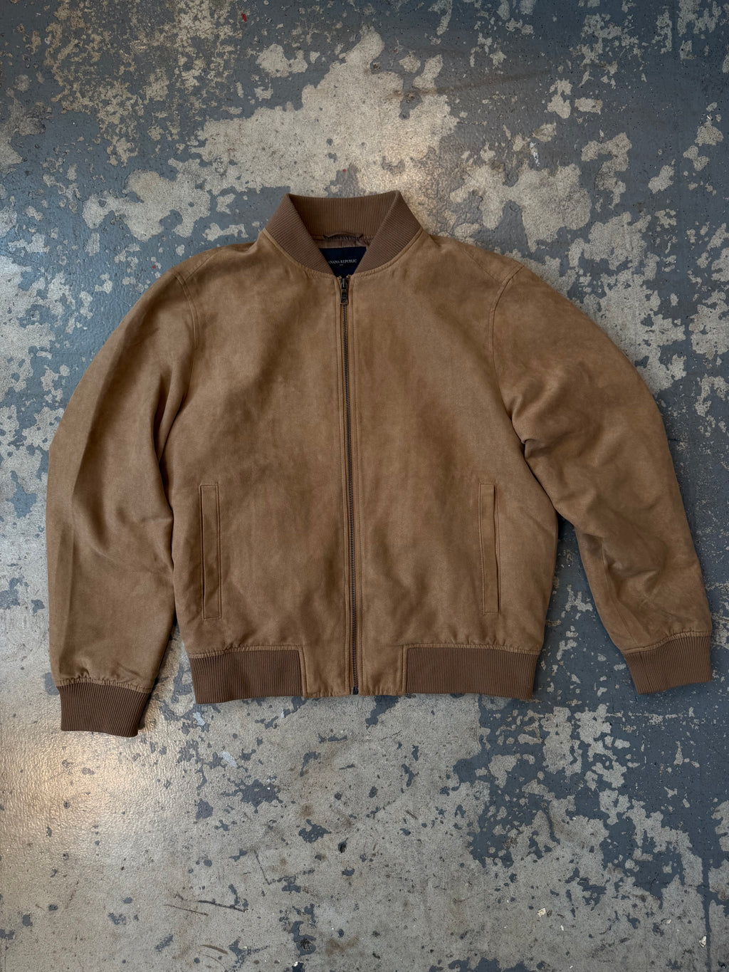 Banana Republic Suede Bomber