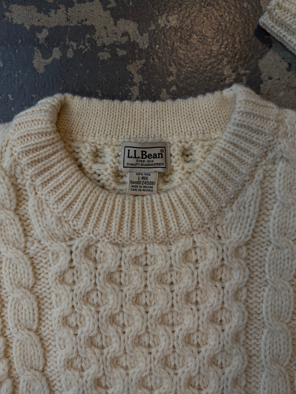 LL Bean Knitted Sweater