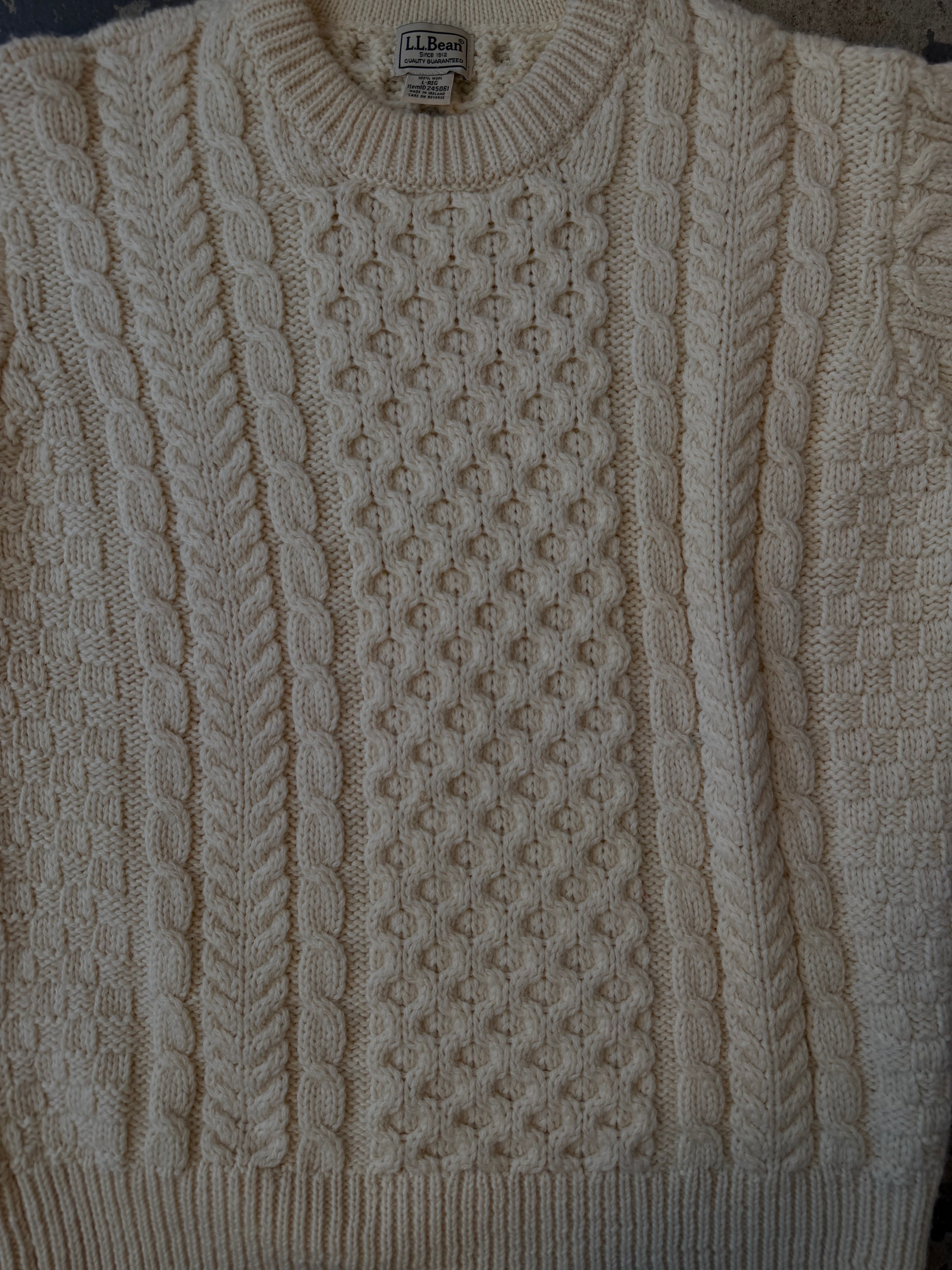 LL Bean Knitted Sweater