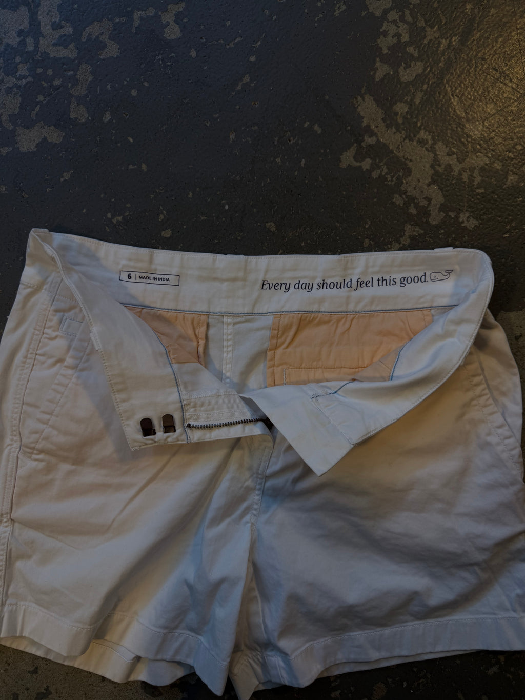 Vineyard Vines White Breaker Shorts