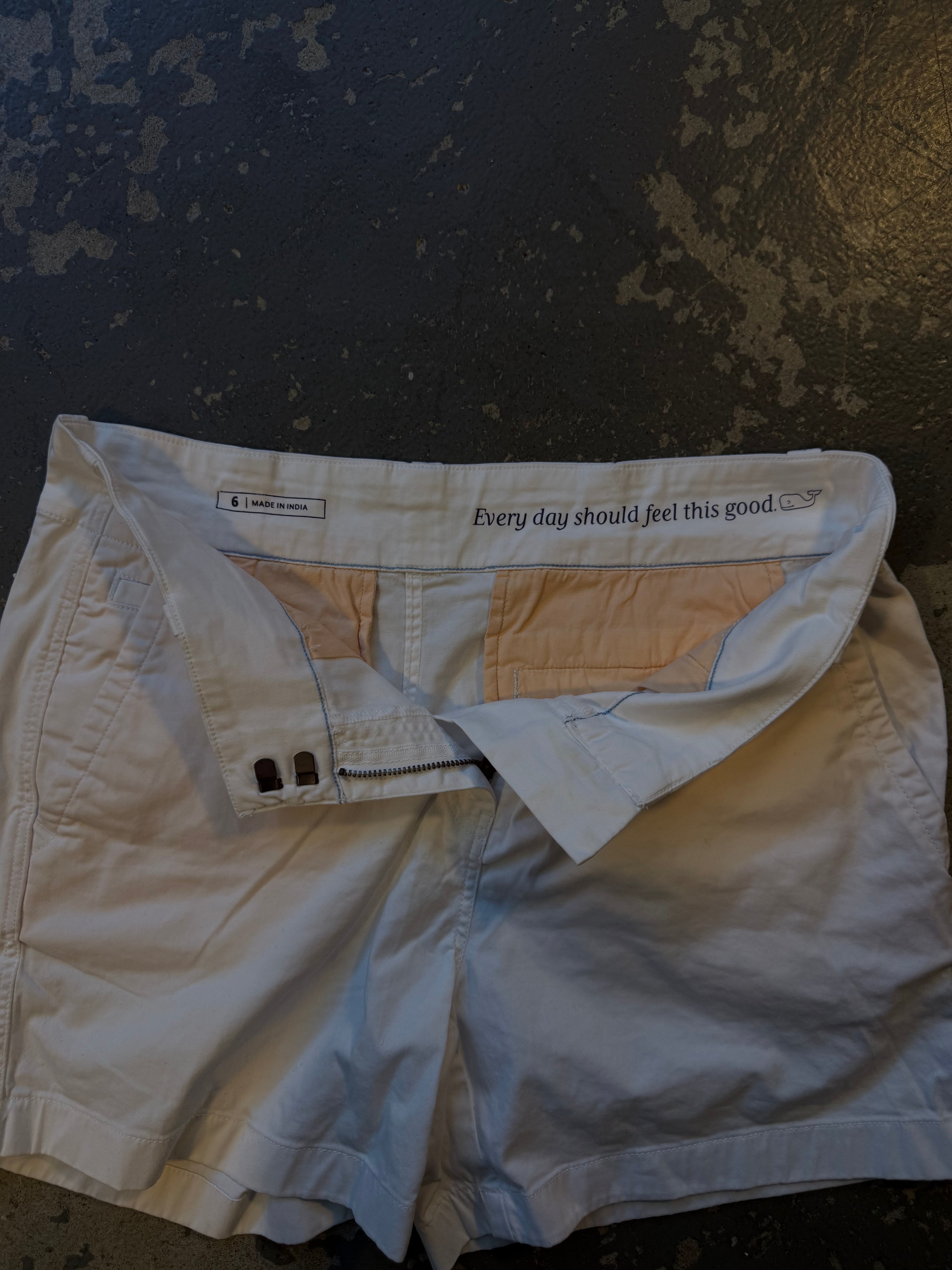 Vineyard Vines White Breaker Shorts