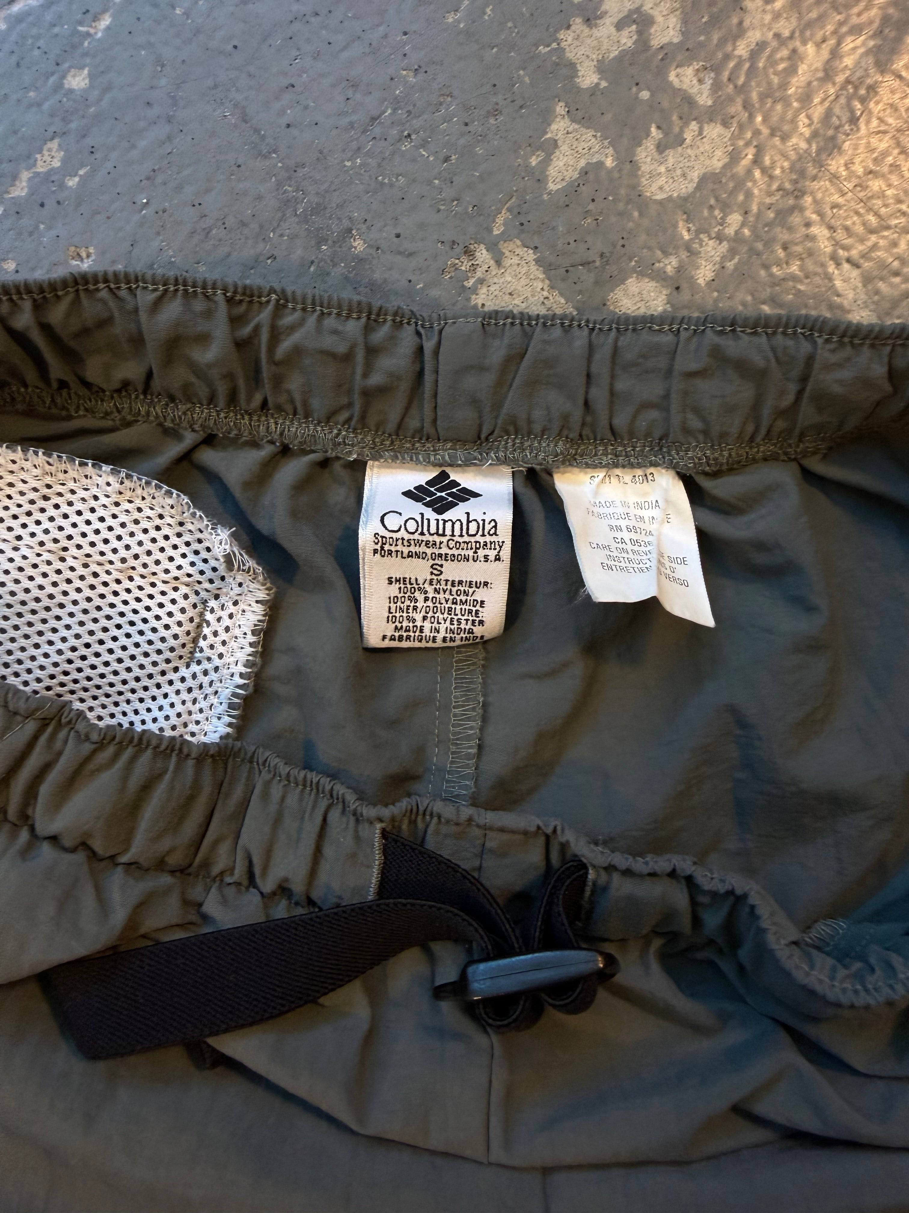 Columbia Military Geeen Shorts