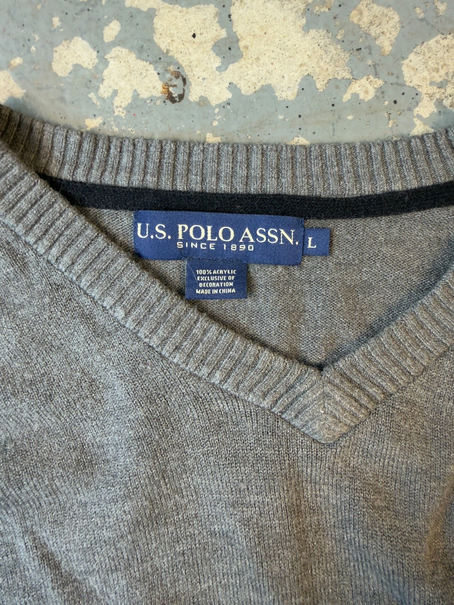 Us Polo Assn V Neck Sweater