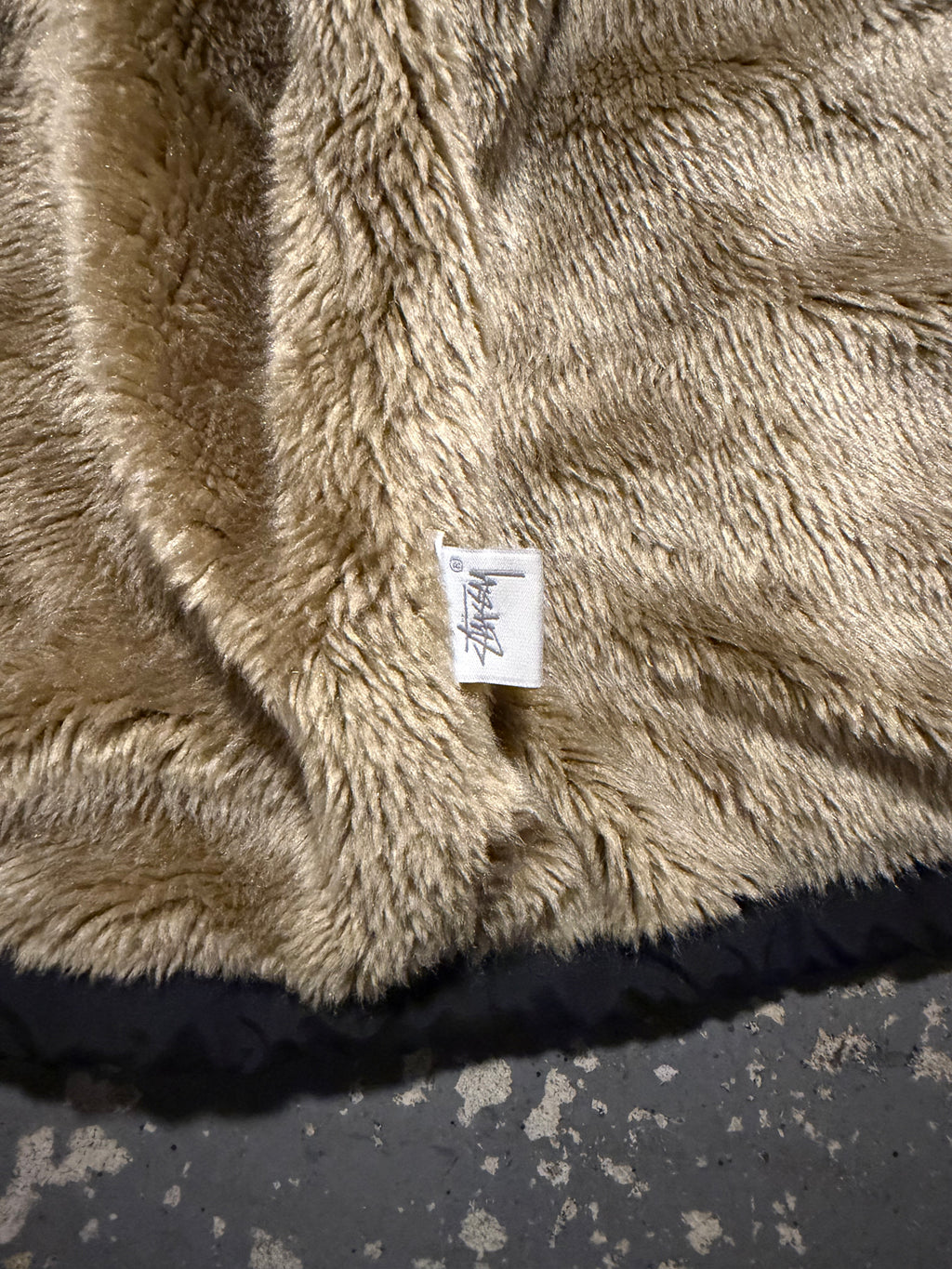 Stüssy Faux Fur Lined Jacket