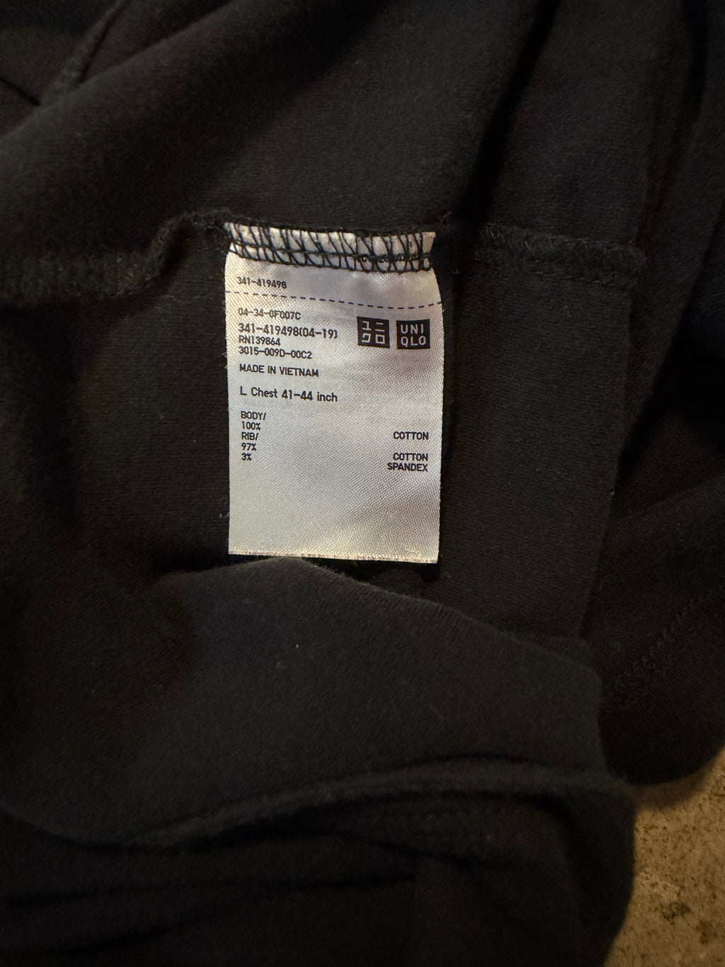 Sweater Uniqlo mock neck product photo