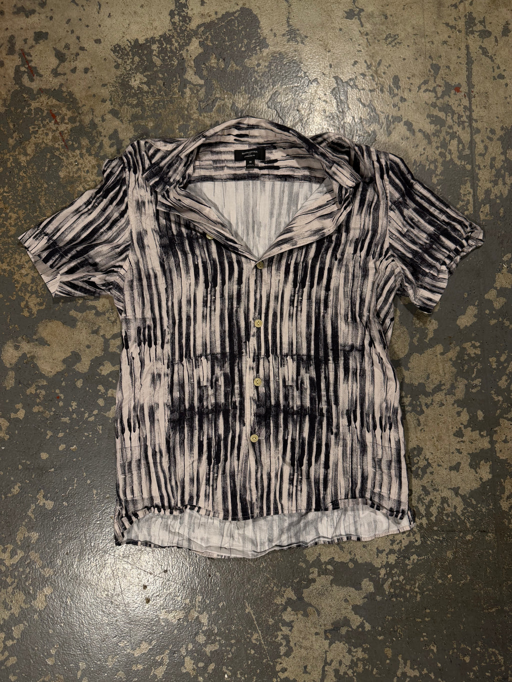 Banana Republic Abstract Camp shirt