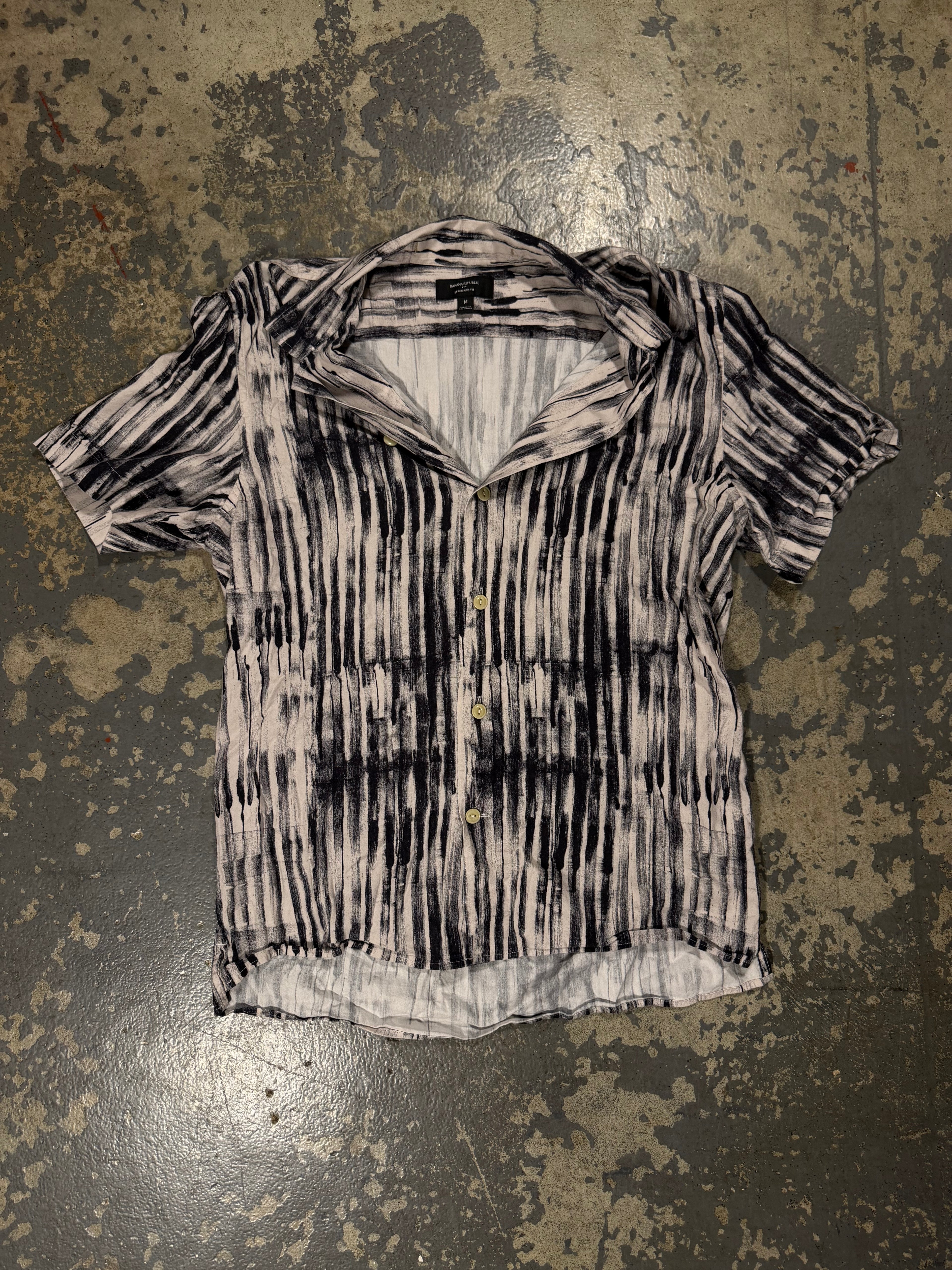 Banana Republic Abstract Camp shirt