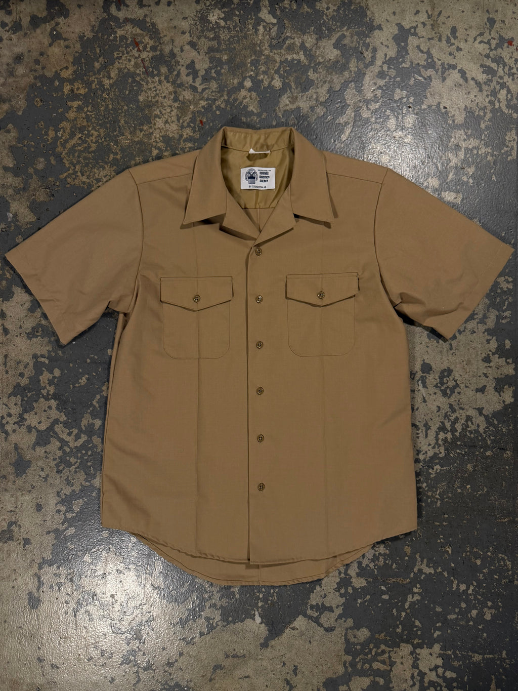 beige Campshirt Defenses Logistic Agency Campshirt product photo