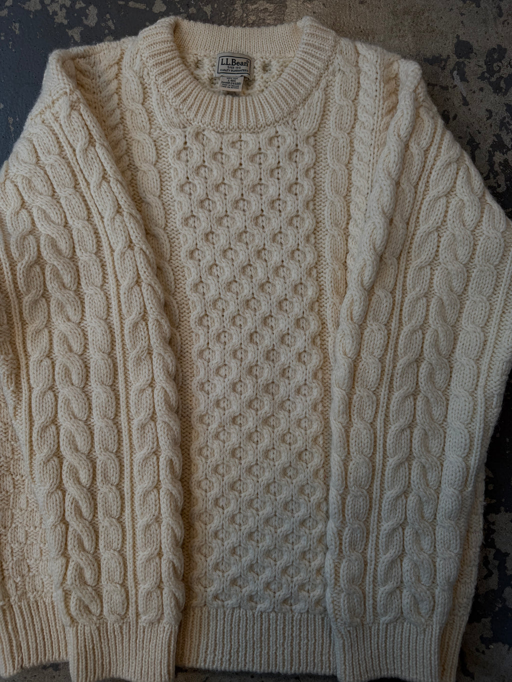 LL Bean Knitted Sweater