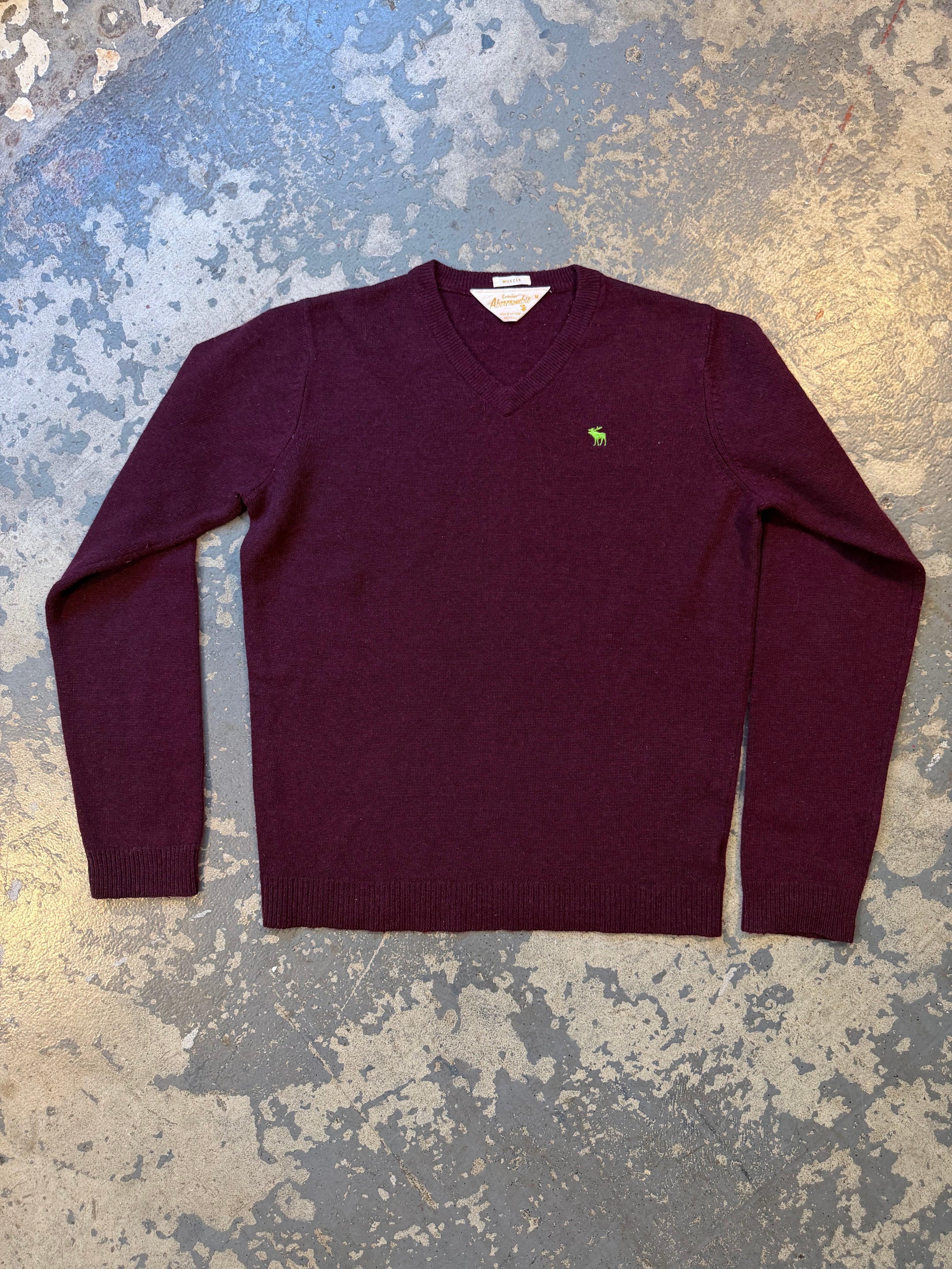 Vintage Abercrombie V-neck sweater