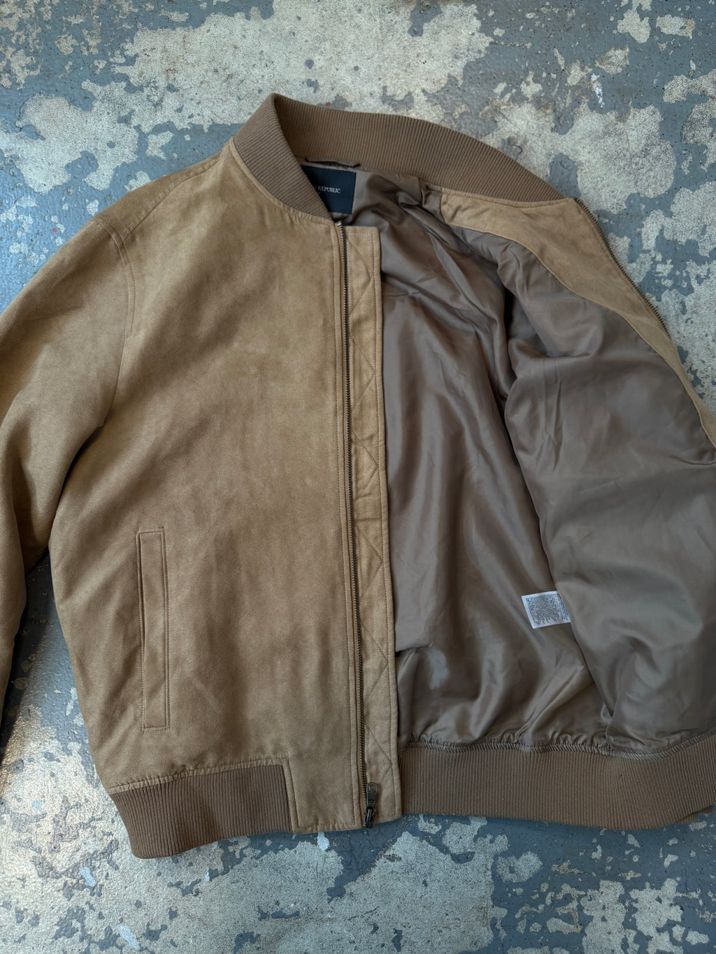 Banana Republic Suede Bomber