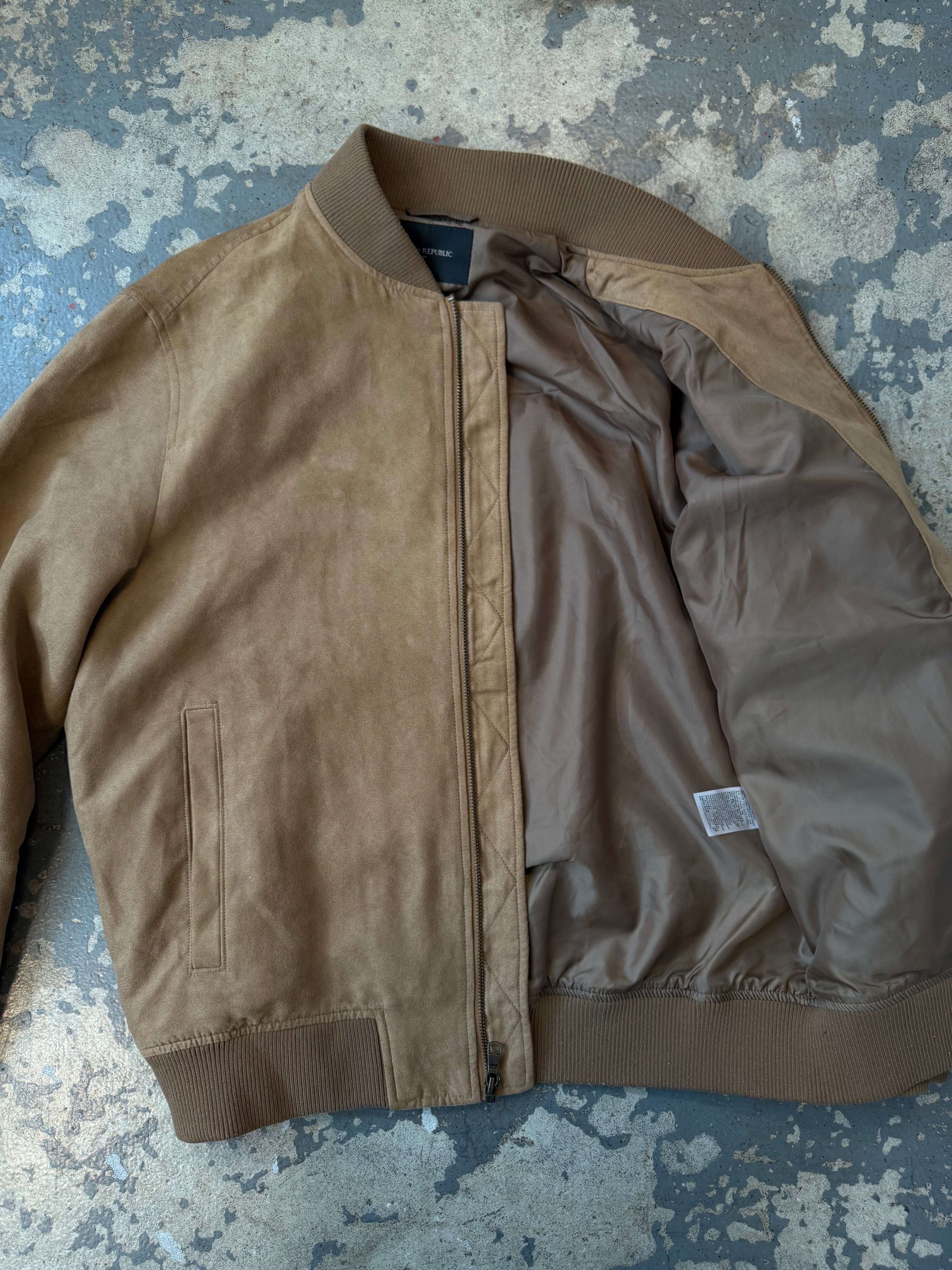 Banana Republic Suede Bomber