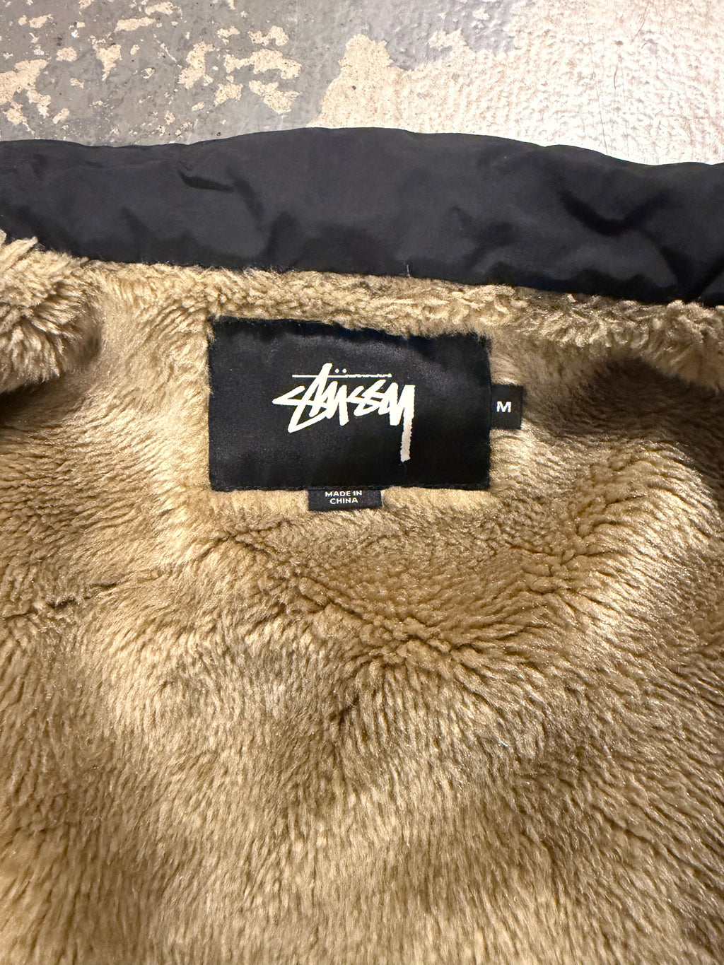 Stüssy Faux Fur Lined Jacket