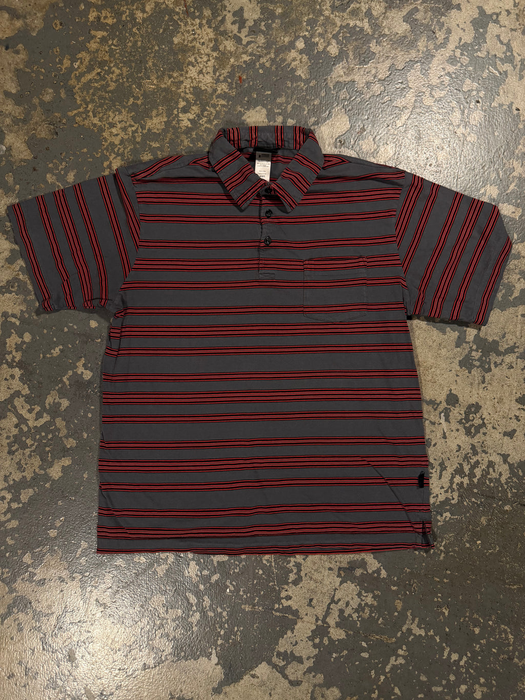 Patagonia Striped Organic Cotton Polo — product image 1