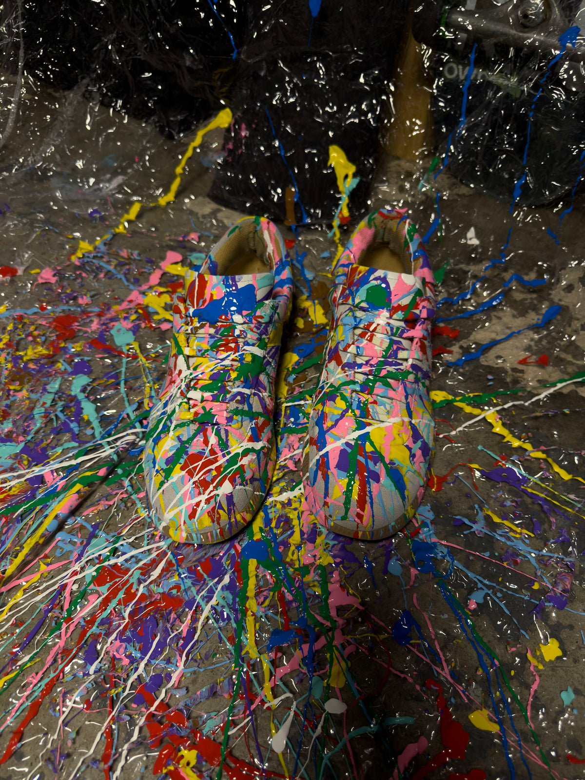 Splattered Shoe Commission