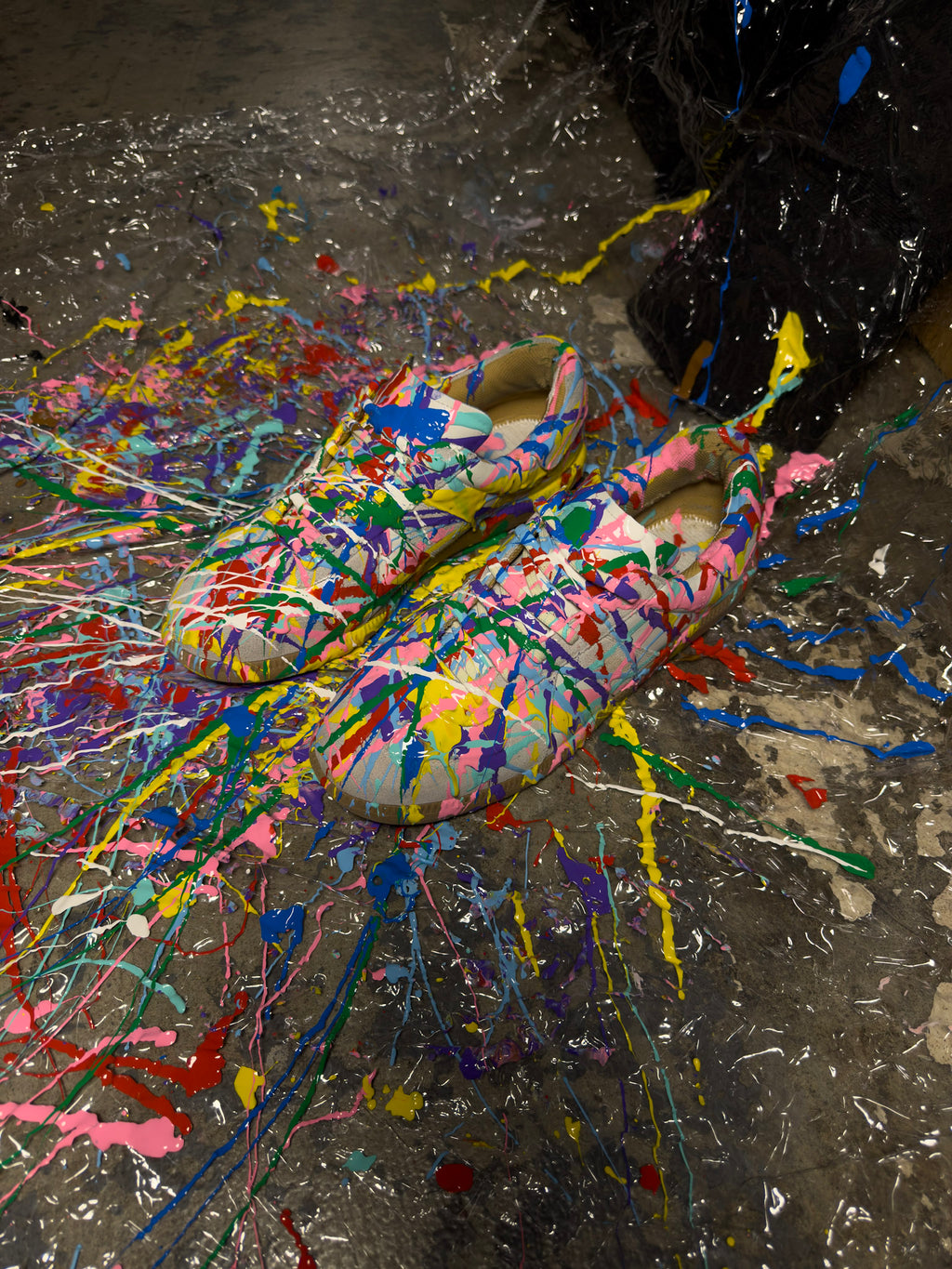 Splattered Shoe Commission