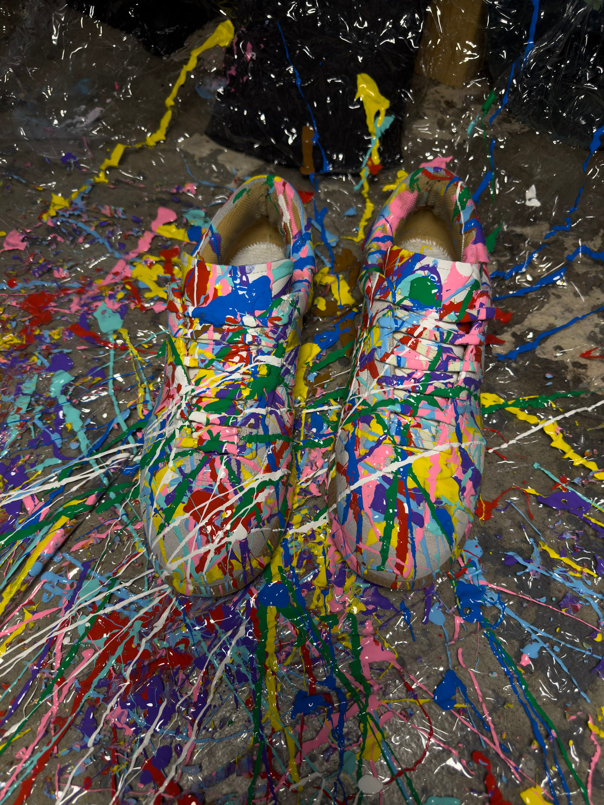 Splattered Shoe Commission